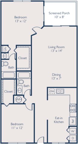 Saint Martin floor plan